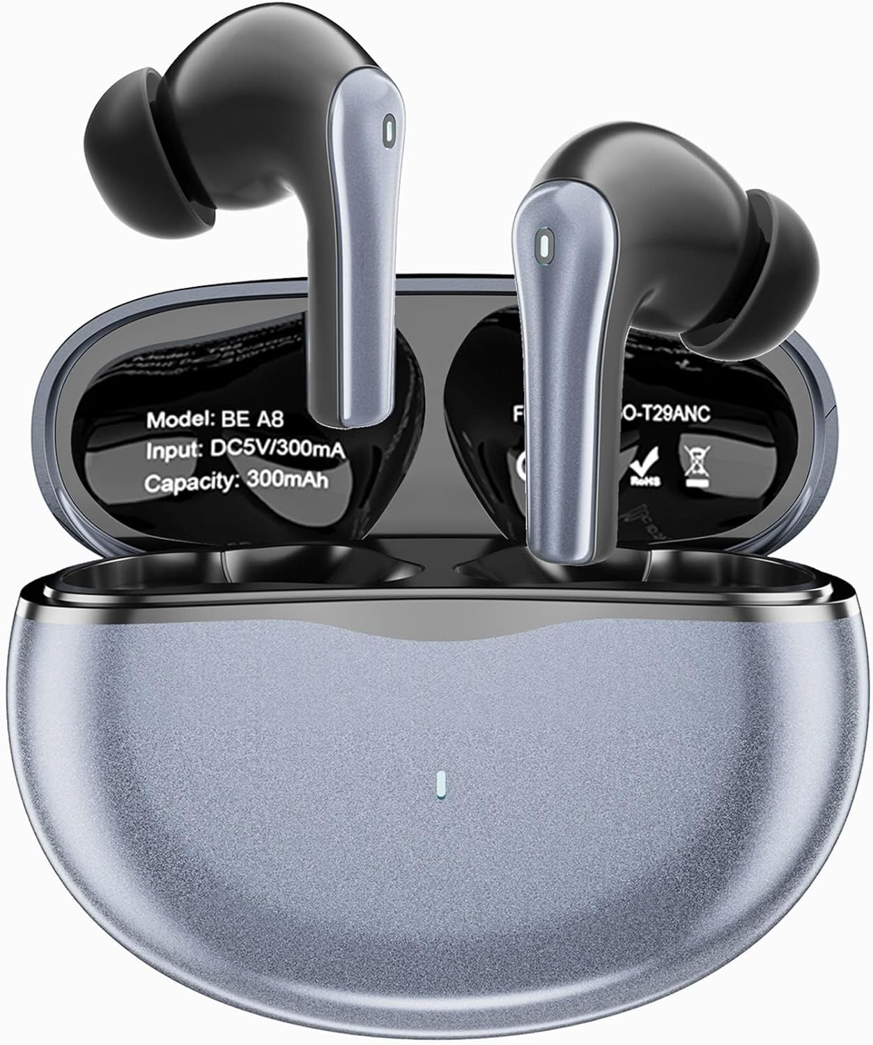 50H Playback Wireless Earbuds: Premium Sound, Waterproof, Mic