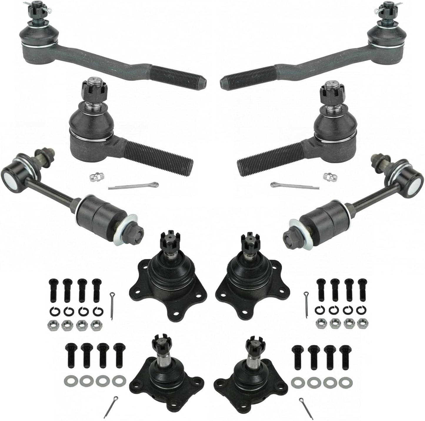 TRQ Front Steering & Suspension Kit for 1990-1995 Toyota 4Runner