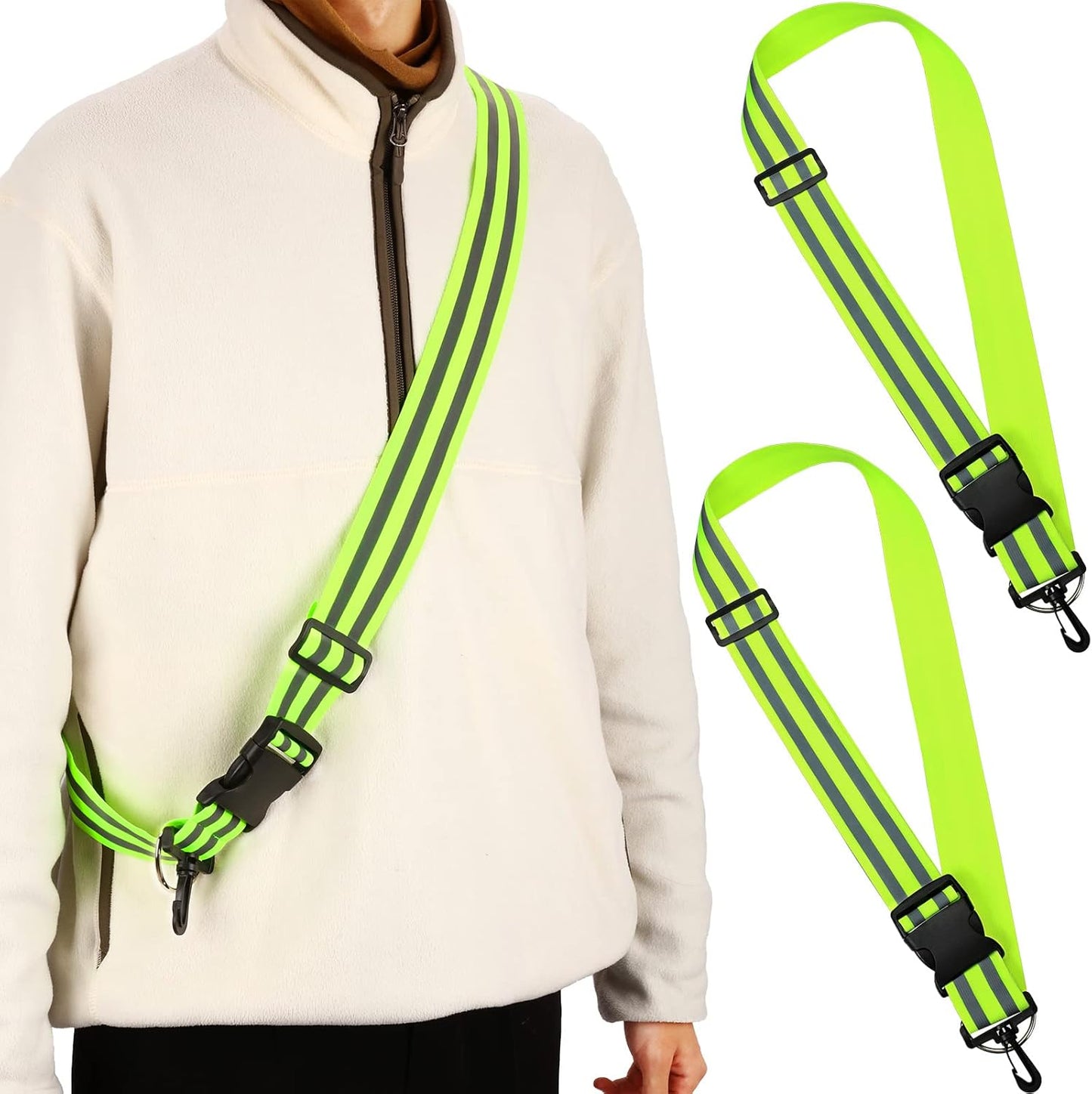 Saintrygo Reflective Safety Sash: Stay Visible at Night!