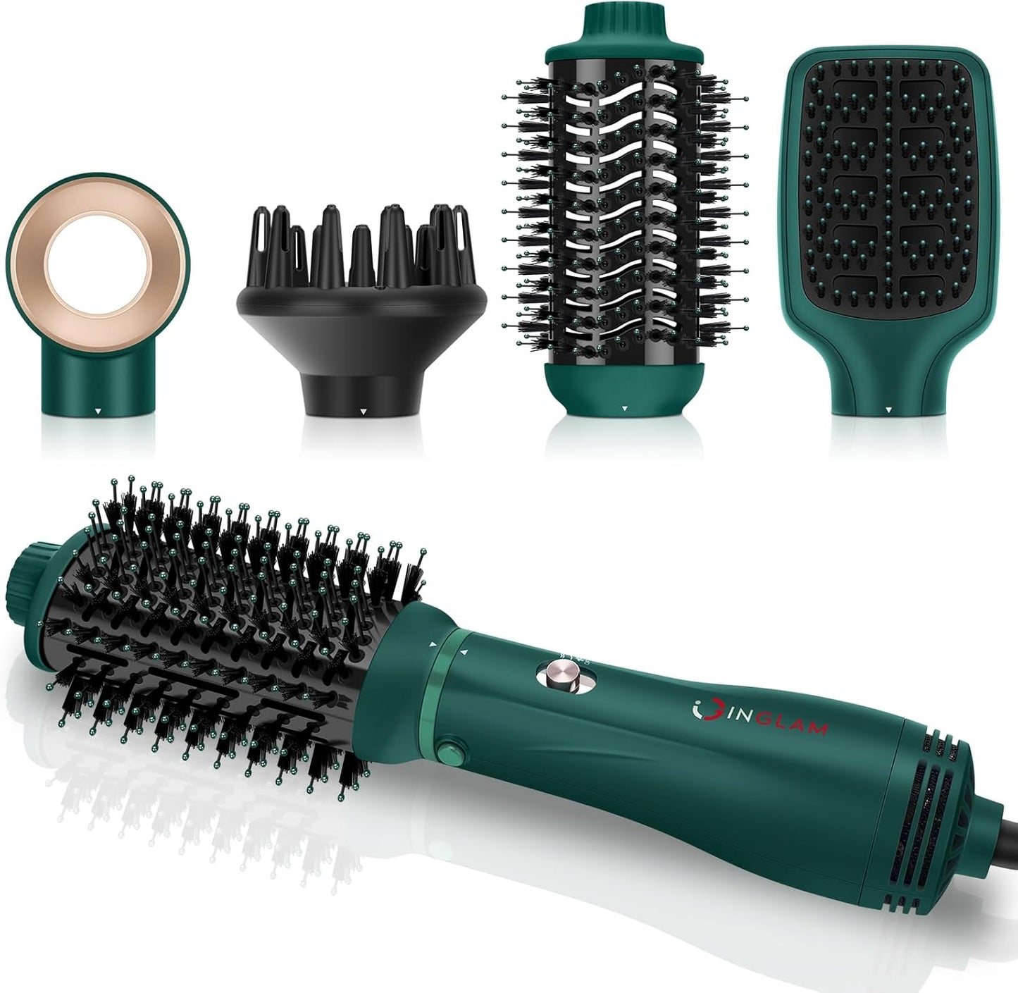 4-in-1 Ionic Hair Styler Volumizer - IG INGLAM