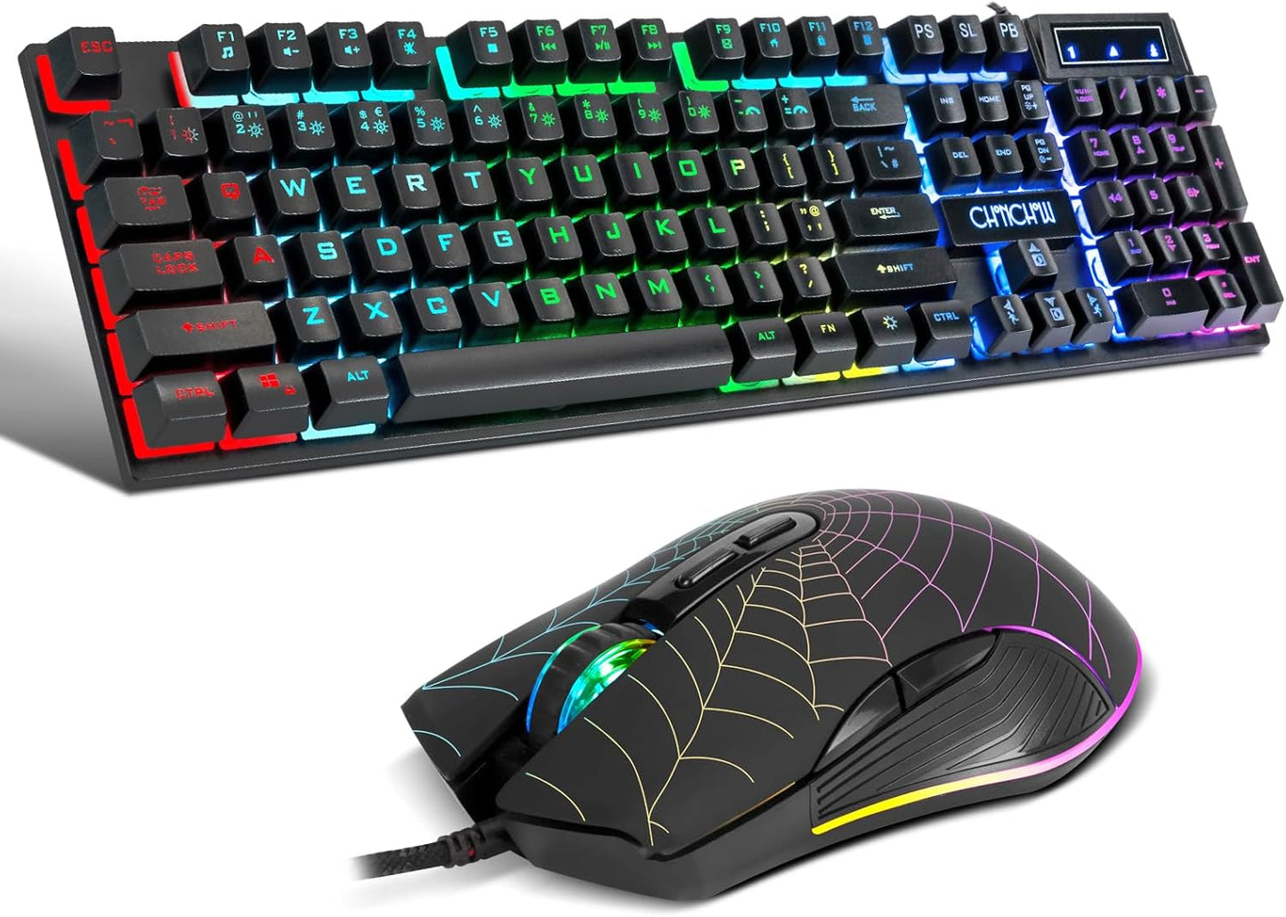 CHONCHOW RGB Gaming Keyboard & Mouse Set