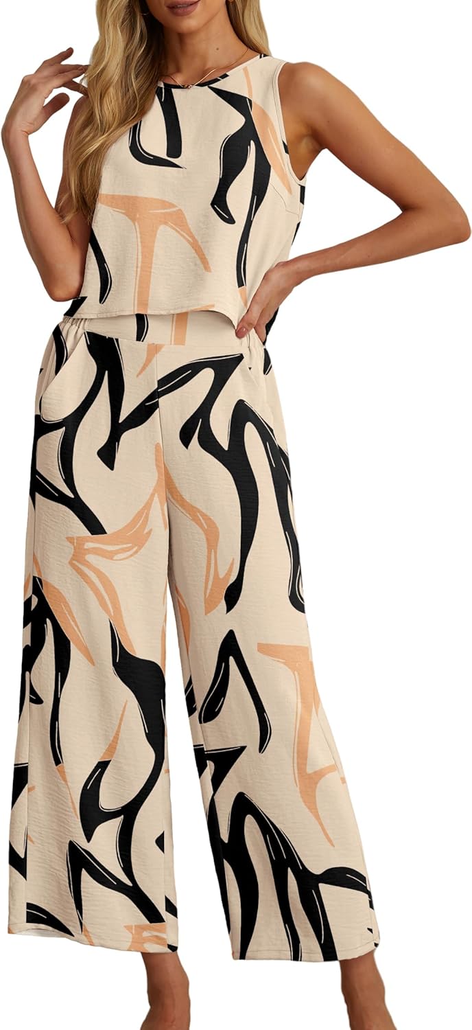 IWOLLENCE Women's Summer 2 Piece Outfit Set for Vibrant Style