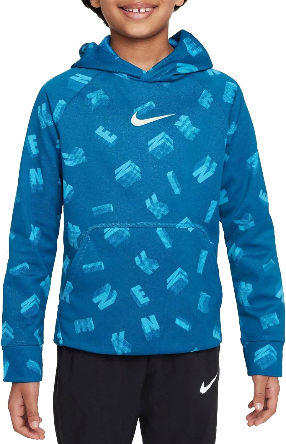 Nike Big Boys' Therma-FIT Training Hoodie - Stay Warm in Style!