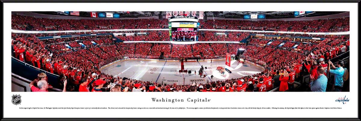 Washington Capitals NHL Panoramic Poster for Game Day Memories