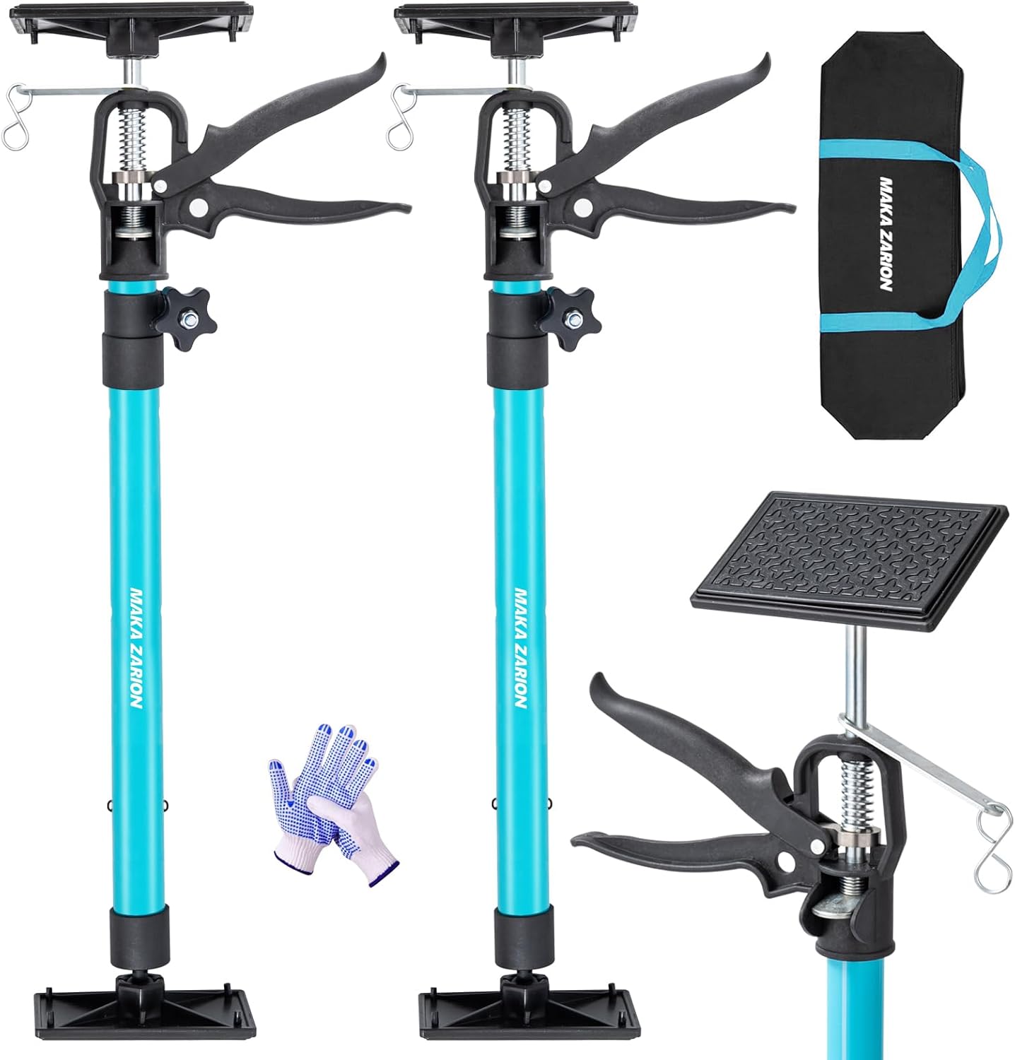 Steel Cabinet Jacks for Installing Cabinets, Adjustable Support