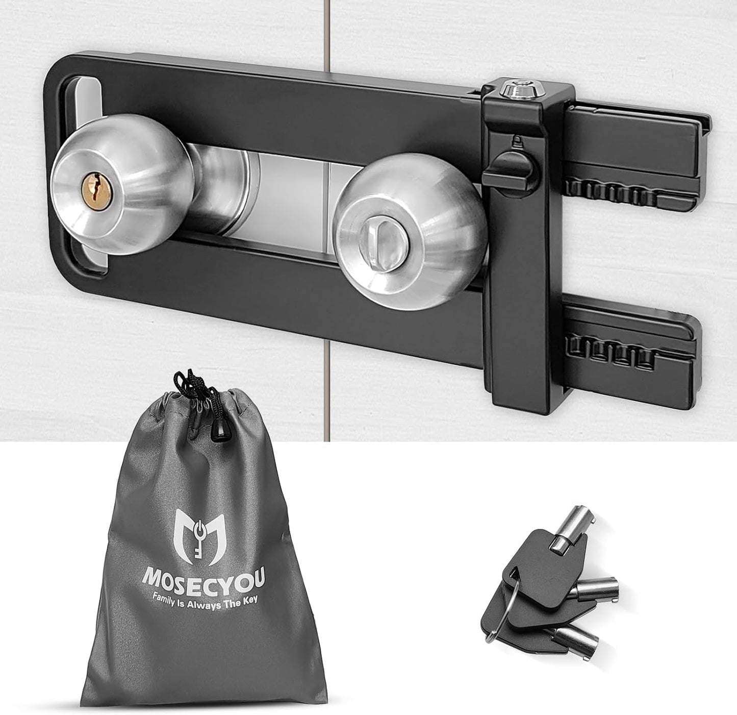 Double Door Locking Device for Enhanced Security and Safety