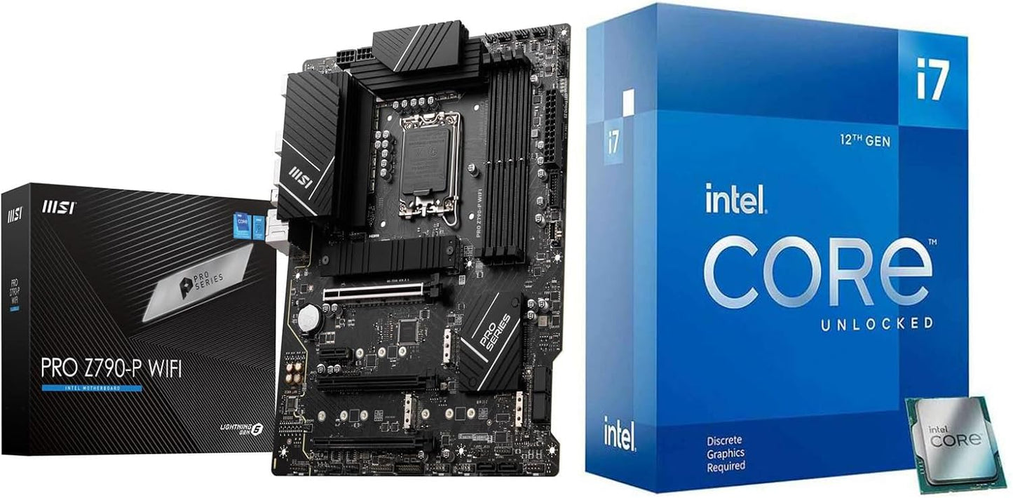 Powerful INLAND Intel i7-12700KF CPU with MSI PRO Z790-P Motherboard