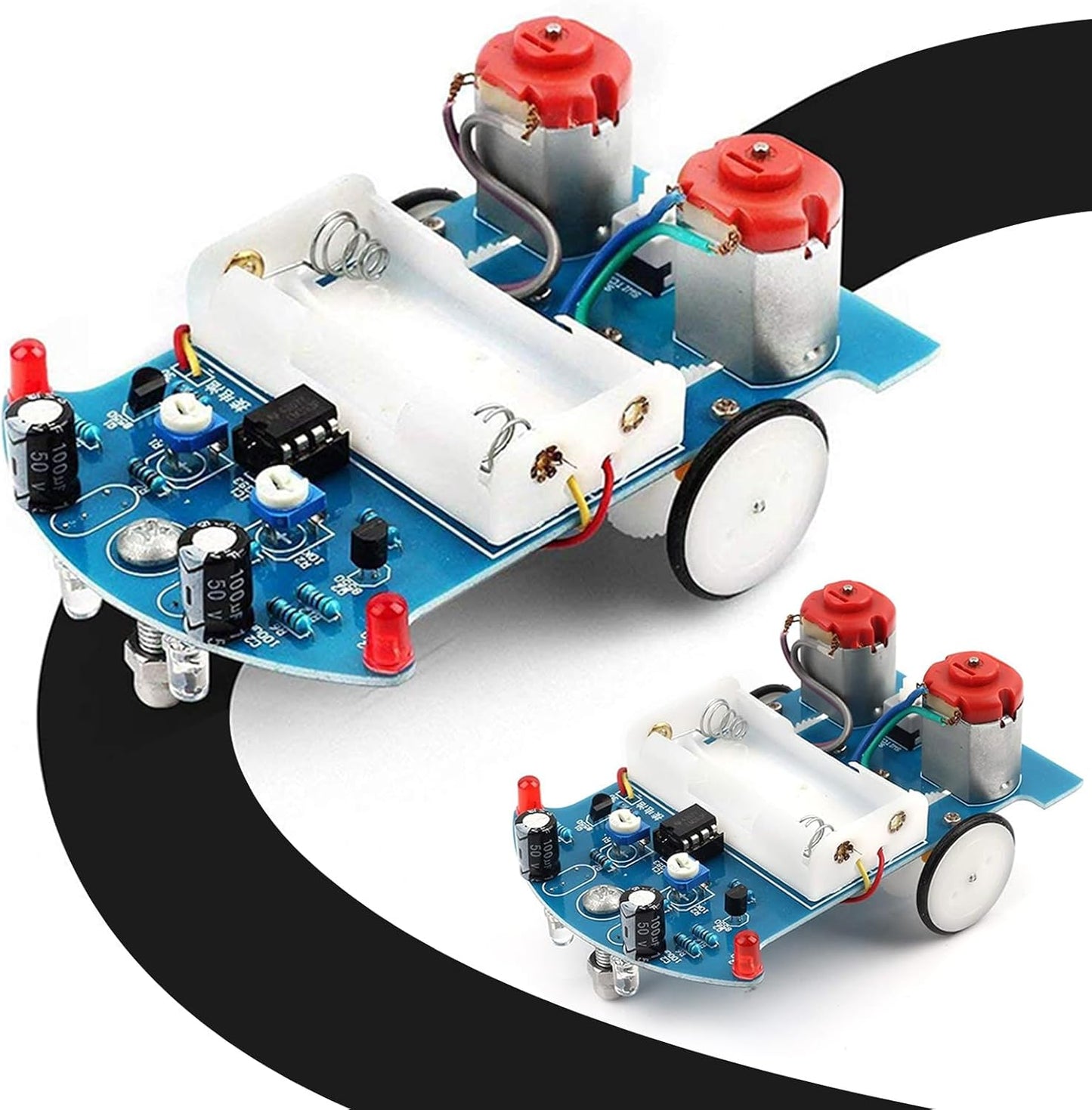 STEM Robot Car Soldering Kit - Educational DIY Fun!