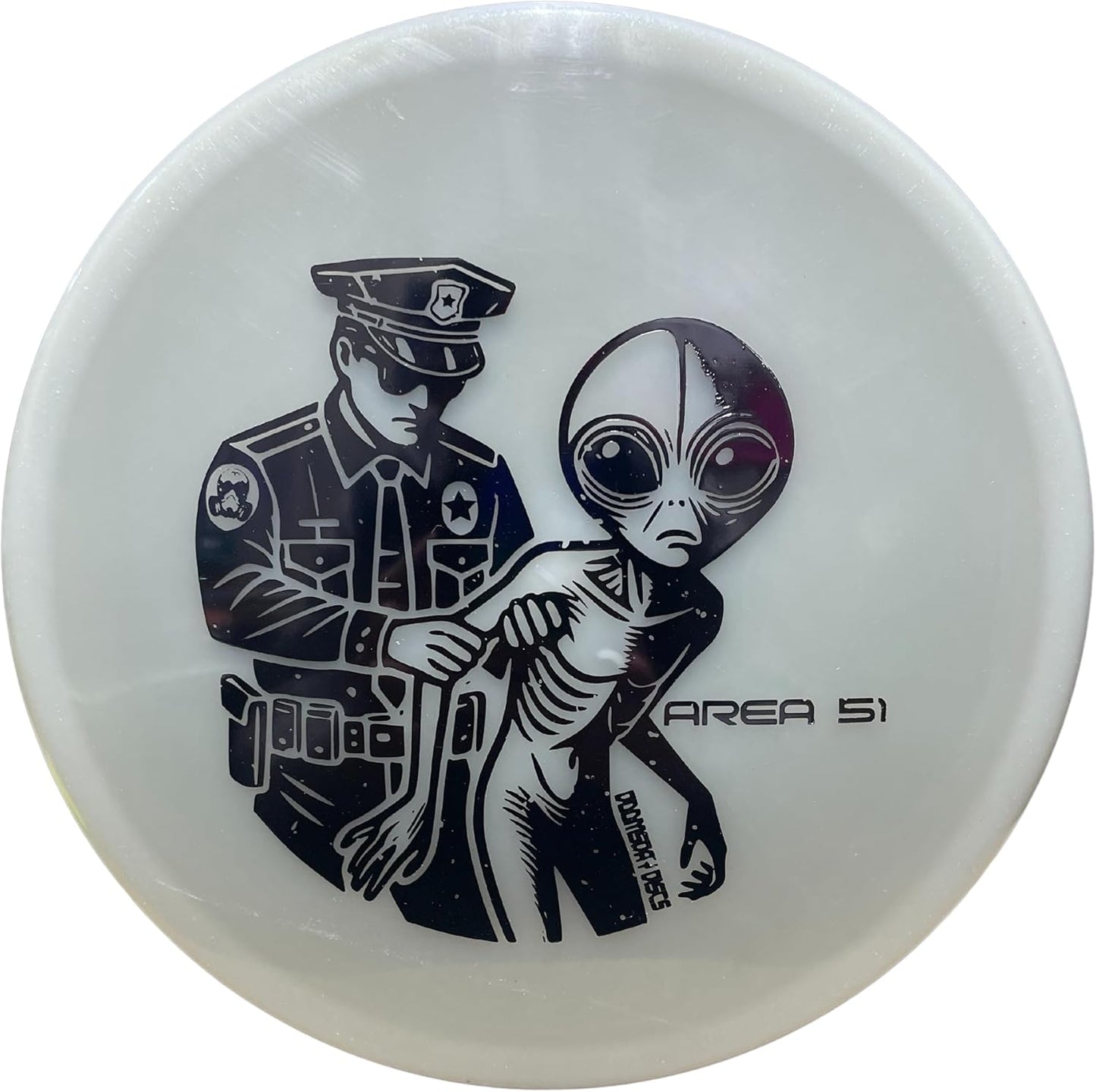Stable Glow Disc Golf Putter - Area 51