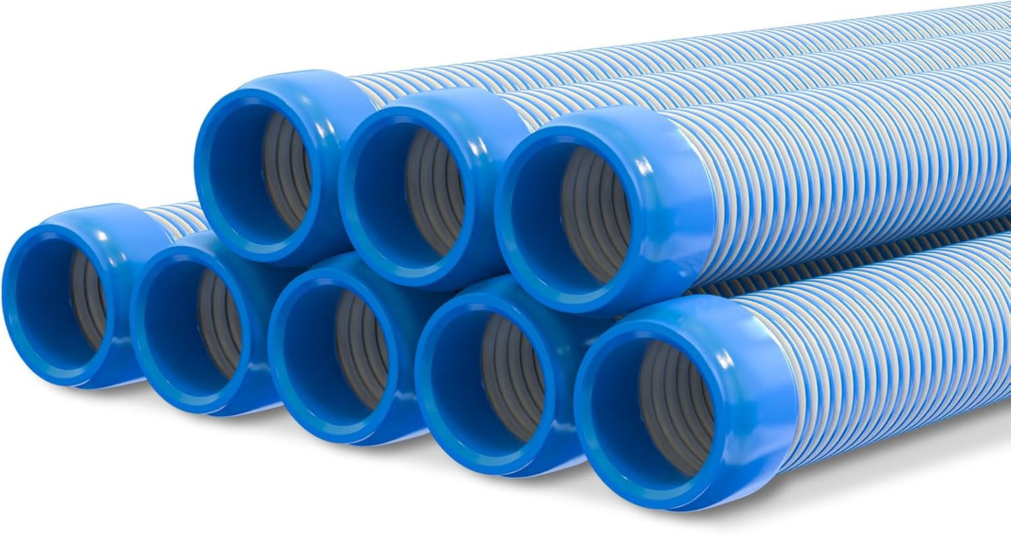 Poolvio Pool Vacuum Hose 26 Feet for Inground Cleaners