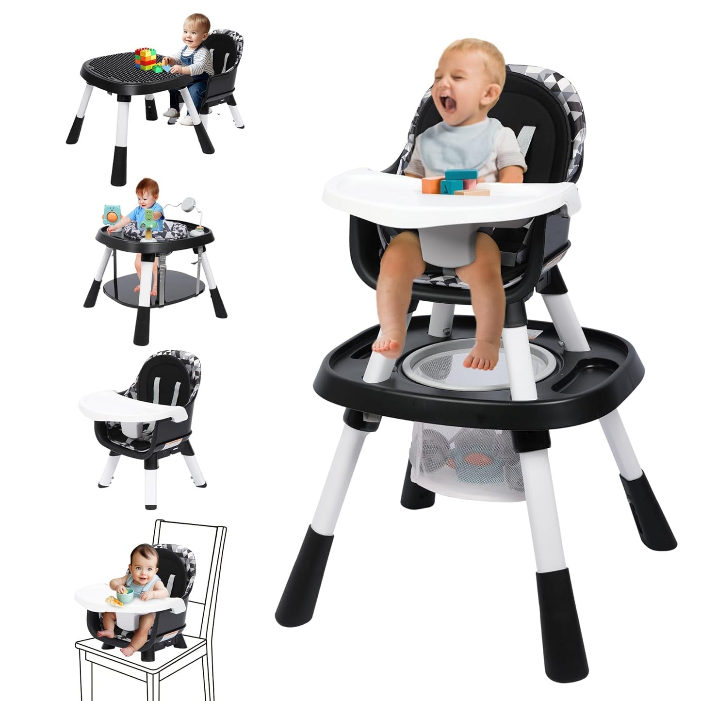 Xilingol 15-in-1 Convertible High Chair for Growing Families