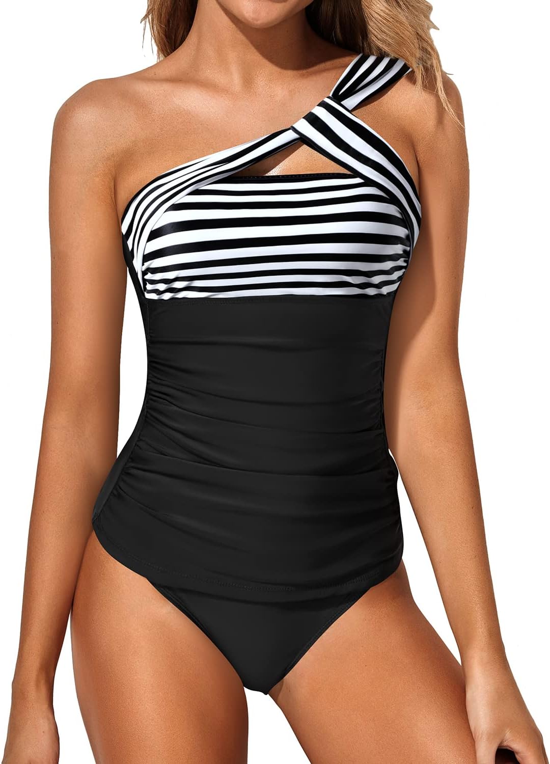 Tempt Me Two Piece Tankini Bathing Suits for Women - Stylish Swimwear