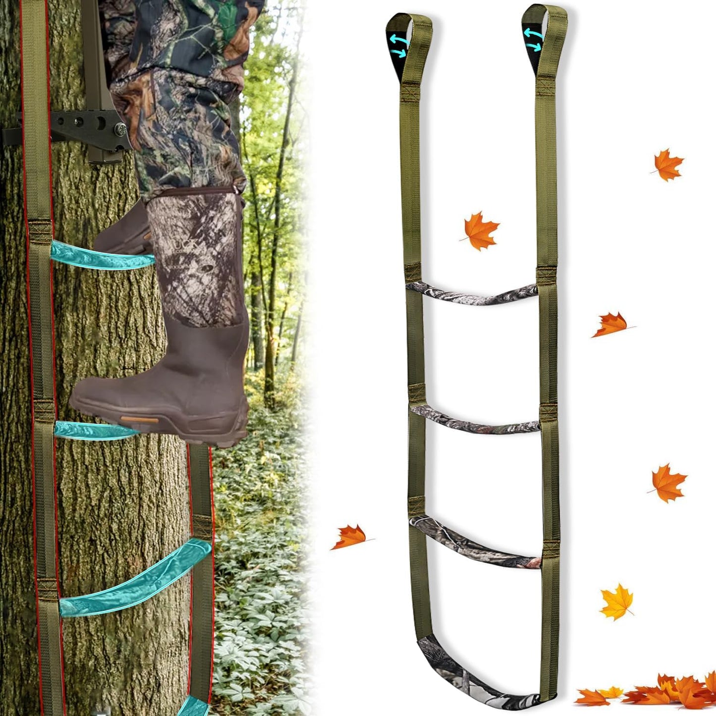 Hunting Rope Ladder Aid - Easy Step Climber