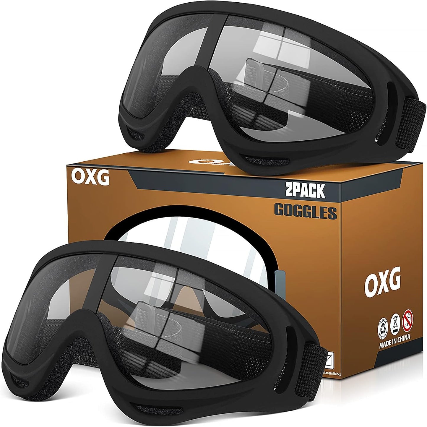 Dirt Bike Goggles: Anti-UV & Windproof