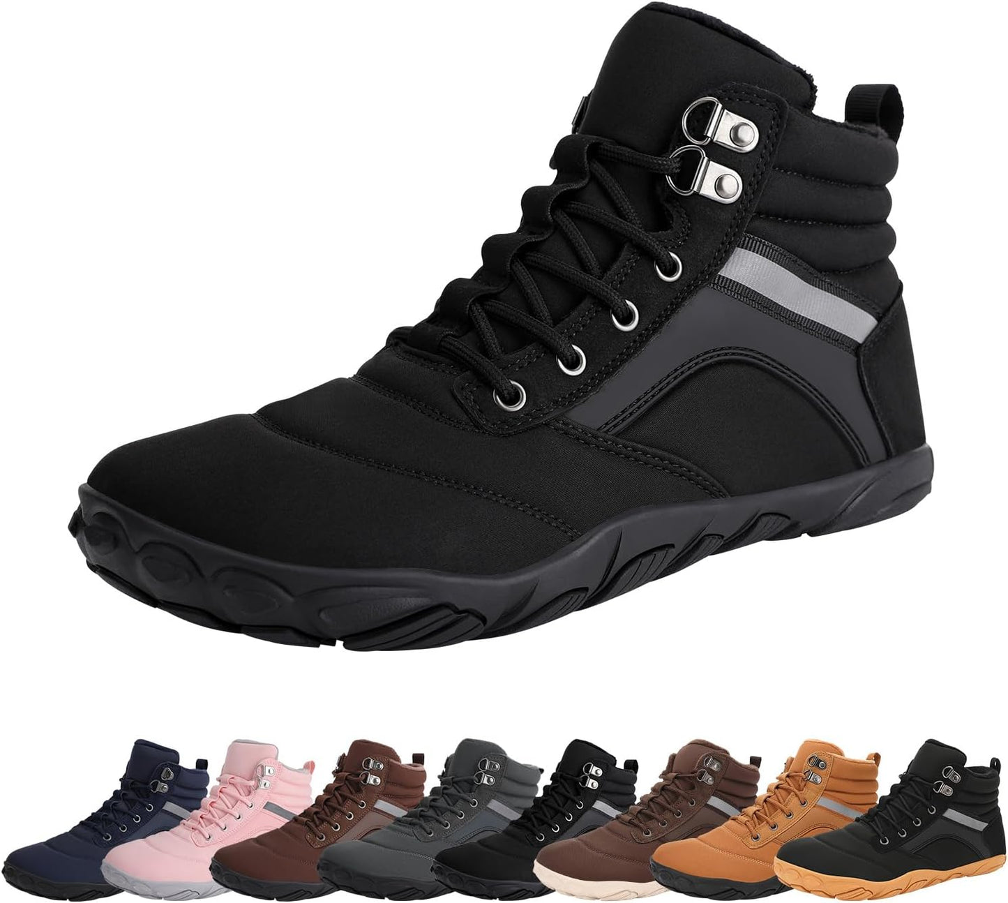 Womens Mens Winter Barefoot Boots for Warmth and Comfort