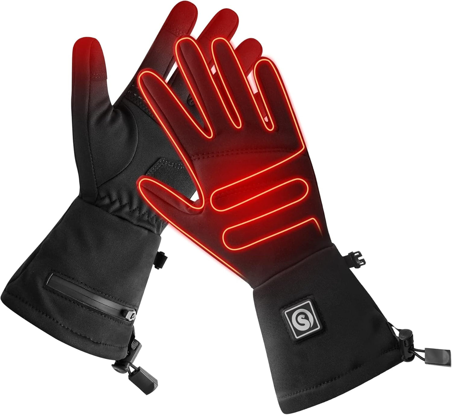 Rechargeable Heated Glove Liners for Winter Sports