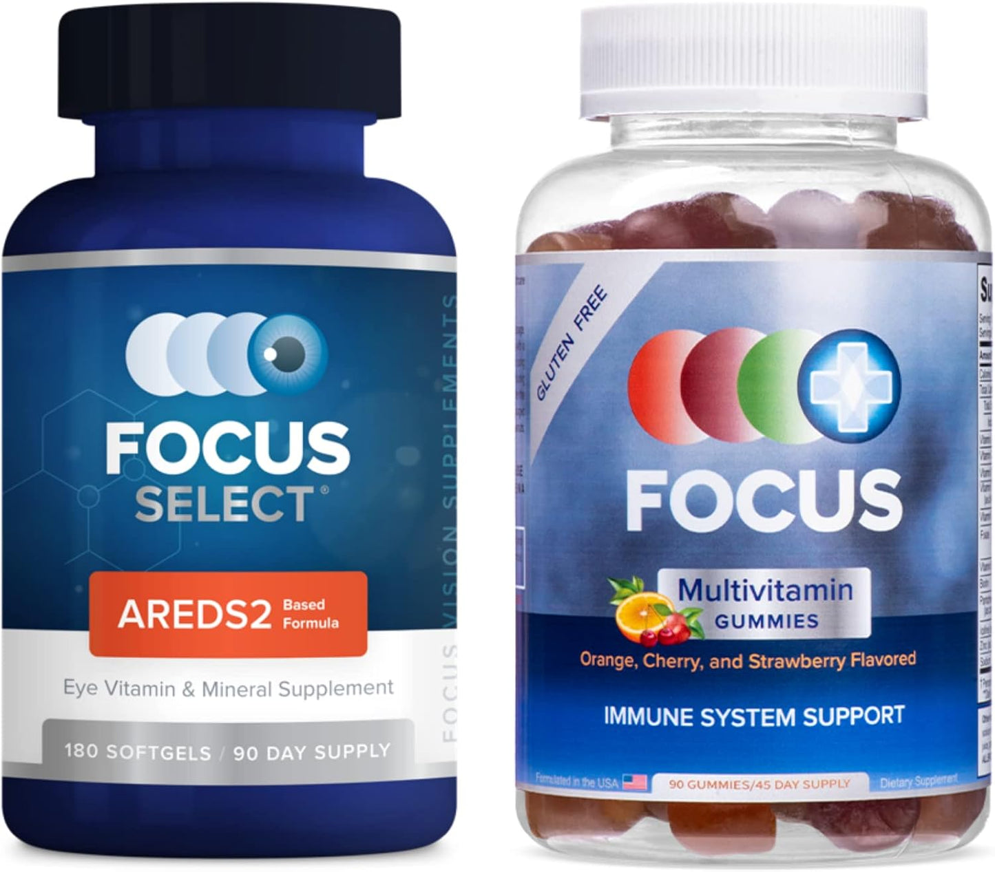 Focus Select AREDS2 Eye Vitamin & Multivitamin Variety Pack