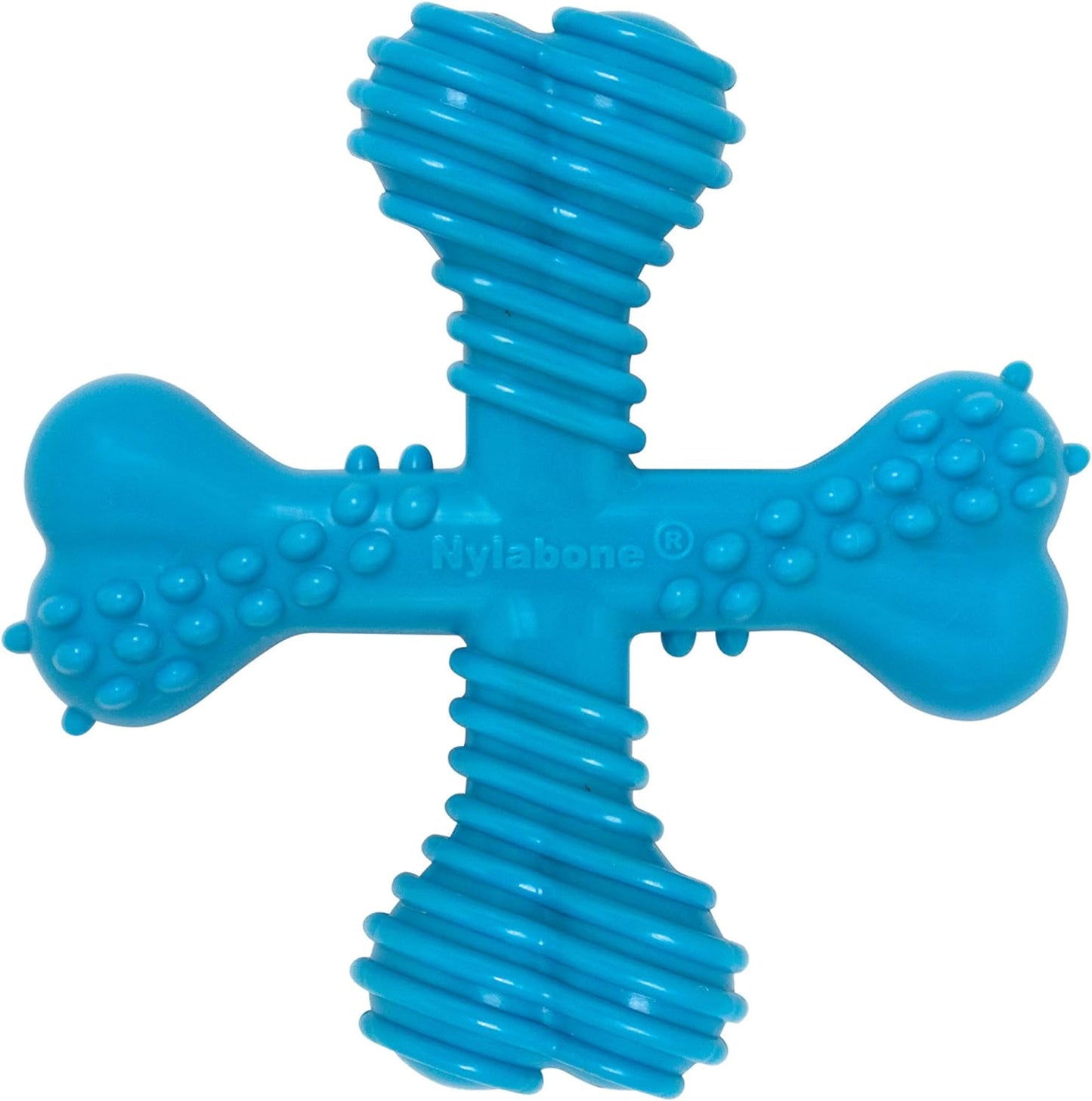 Nylabone X-Bone Power Chew Toy - Beef Flavor for Aggressive Chewers, Small Dogs 1 Count