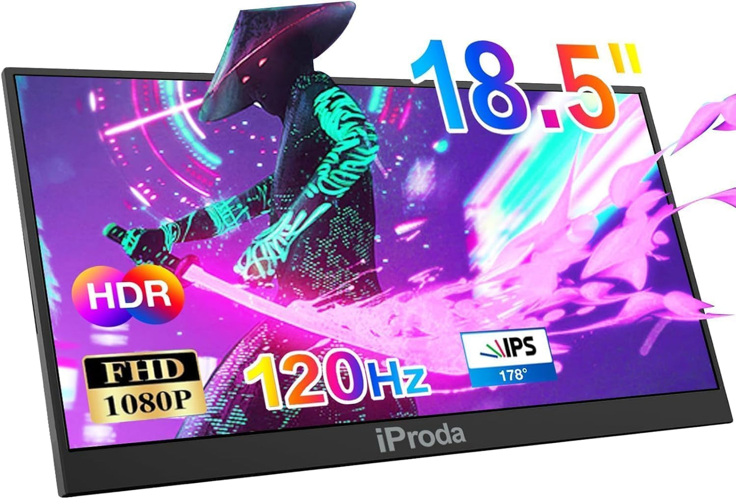 iProda 120Hz FHD 18.5 Portable Gaming Monitor