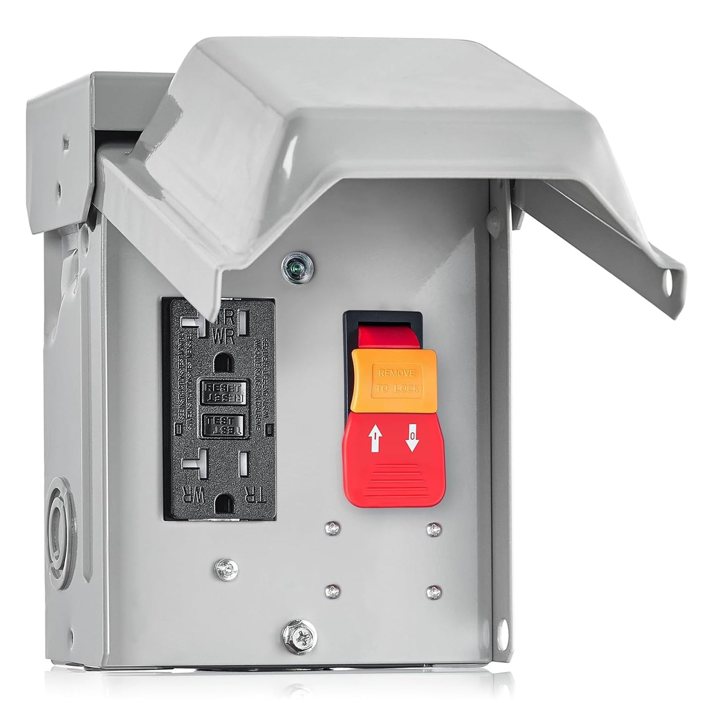 SURAIELEC Outdoor Outlet Box with Cover for Reliable Power