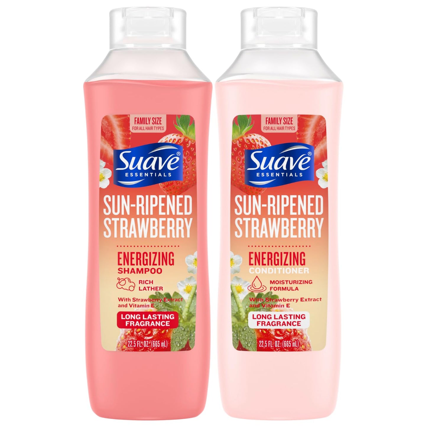 Suave Strawberry Energizing 2-Piece Set