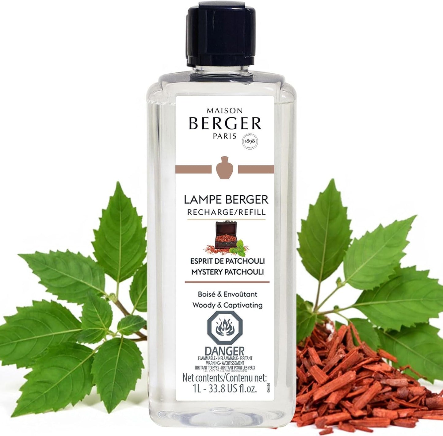 Mystery Patchouli Fragrance Refill for Lampe Berger Diffuser