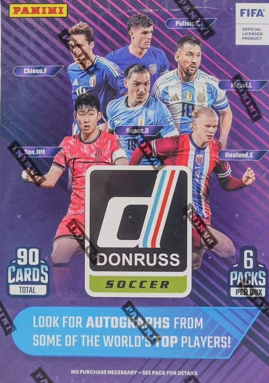 2024 2025 Donruss Soccer Blaster Box with Exclusive Inserts
