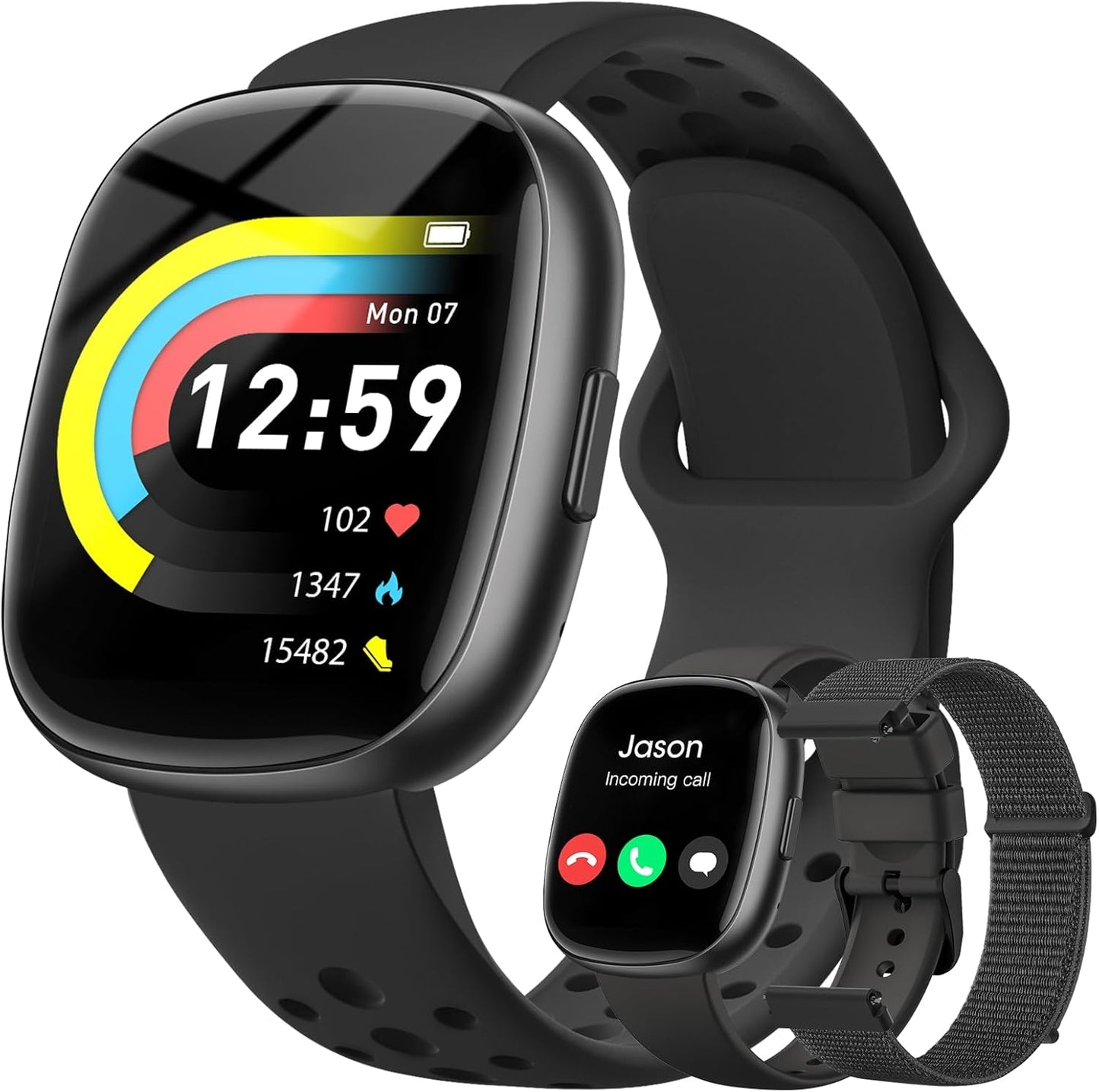 Fitness Trackers for Men Smart Watch with Bluetooth Call Feature