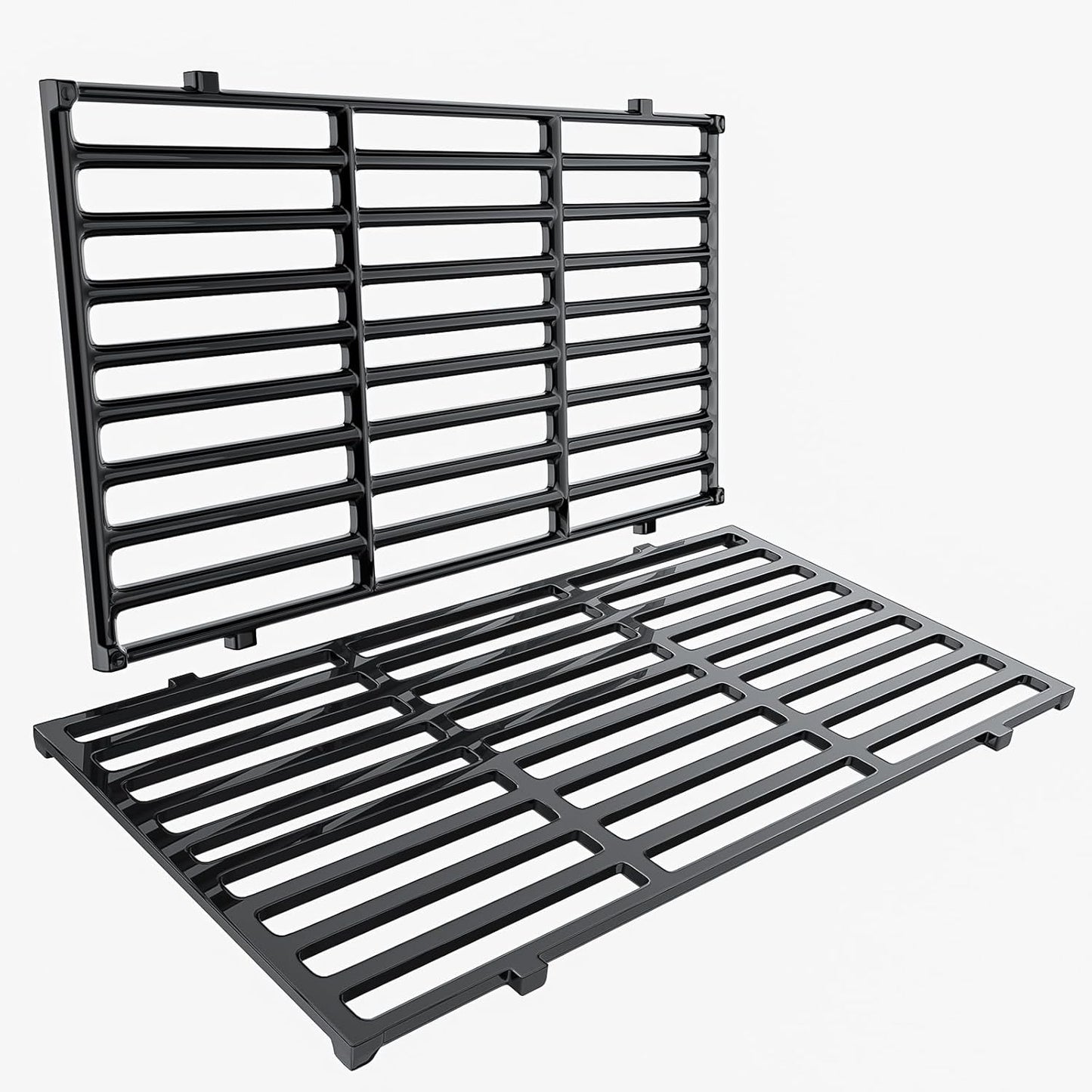 Hisencn 7637 Porcelain-Enameled Cooking Grates for Weber