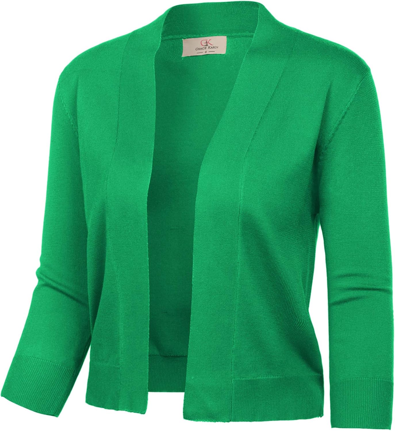 Stylish 3/4 Sleeve Cropped Cardigan for Every Occasion