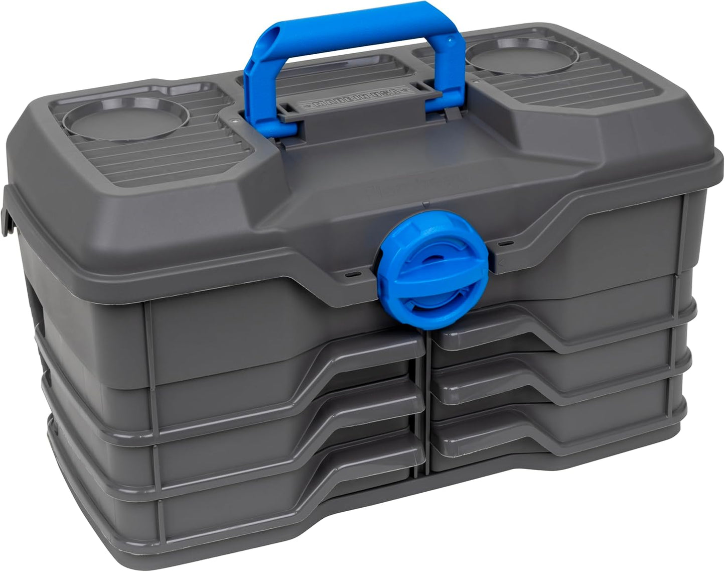 Flambeau Next Gen 6/0 Tackle Box - 6 Trays, 25-pc Kit, Ultimate Fishing Gear Storage