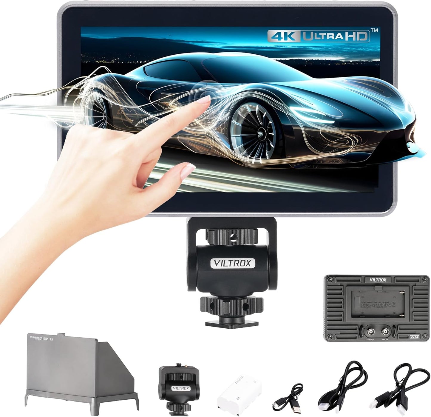 VILTROX DC-X3 6 Inch 4K Touchscreen Camera Field Monitor
