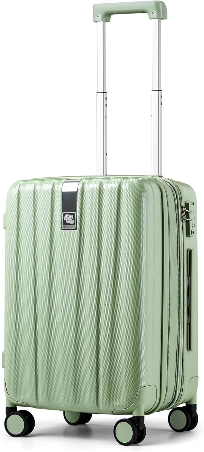 20 Inch Expandable Carry on Luggage for Travel by Hanke