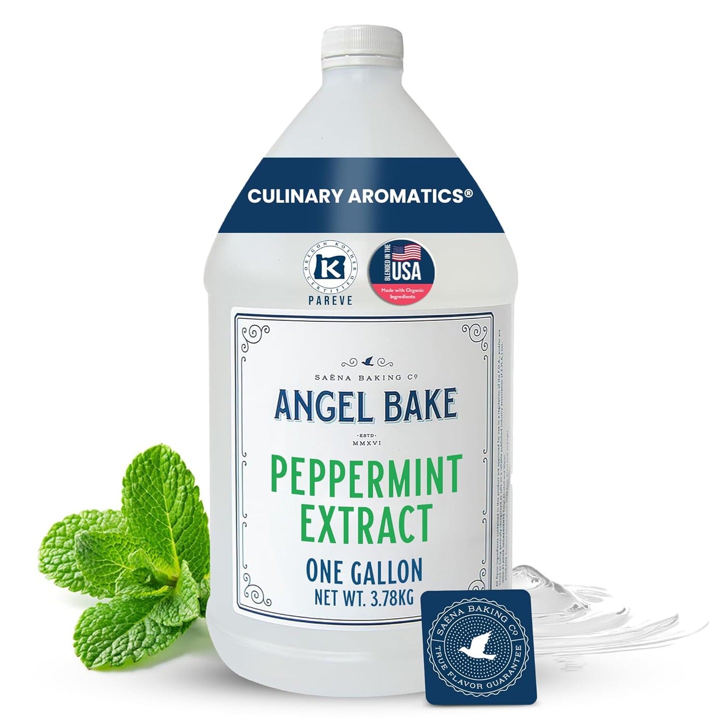 Pure Willamette Valley Peppermint Extract 2x for Culinary Use
