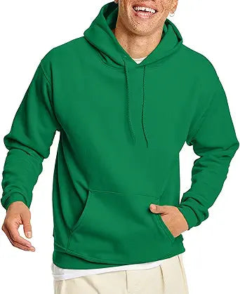 Hanes Men's EcoSmart Hooded Sweatshirt for Ultimate Comfort