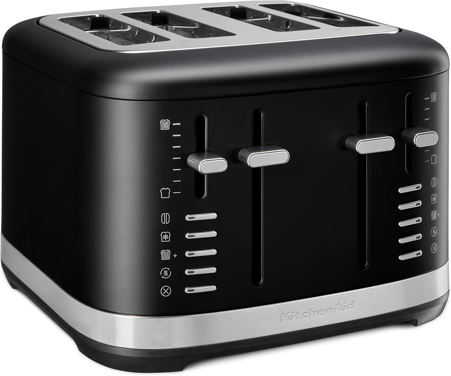 KitchenAid 4 Slice Toaster with Extra-Wide Slots for Versatility