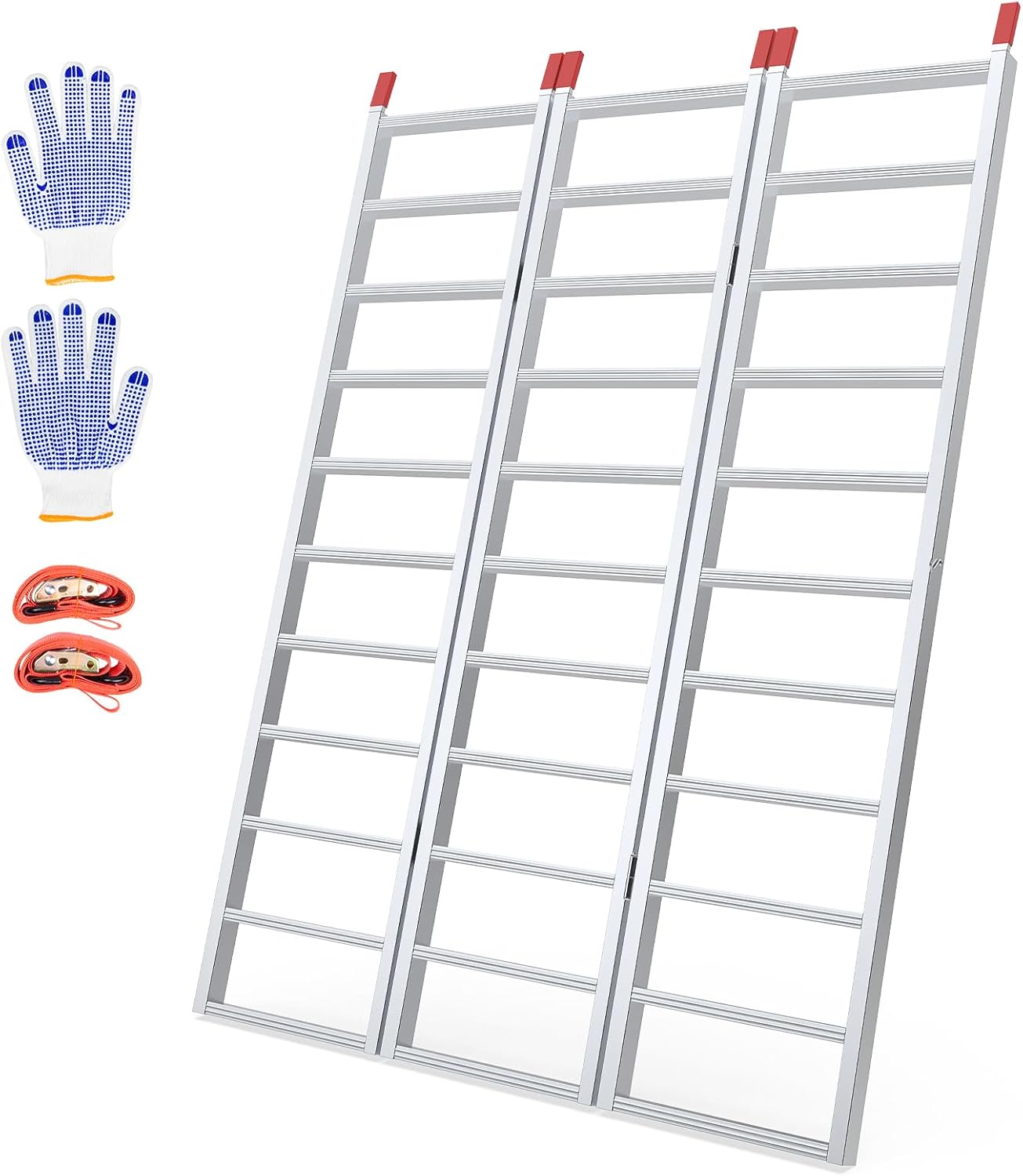 Aluminum Tri-Folding Truck Ramps for Heavy-Duty Loading Needs