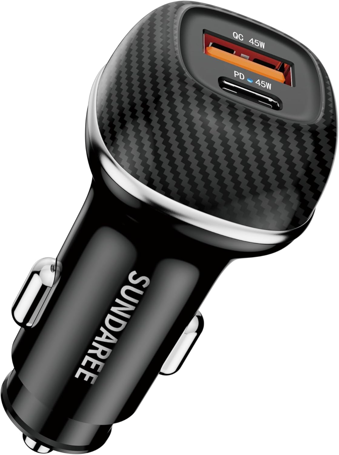 SUNDAREE 90W Fast Car Charger for iPhone & Samsung