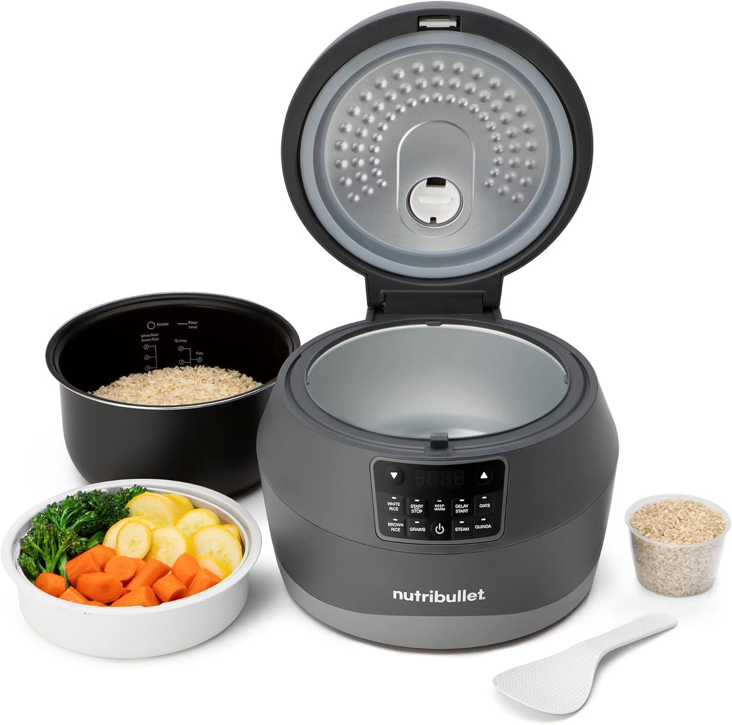 NutriBullet EveryGrain Cooker for Perfectly Cooked Grains