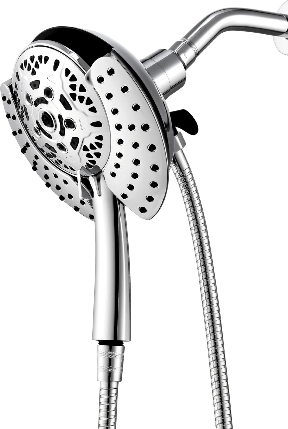 High Pressure 2-IN-1 Handheld Rain Shower Head with Hose 59ft Design