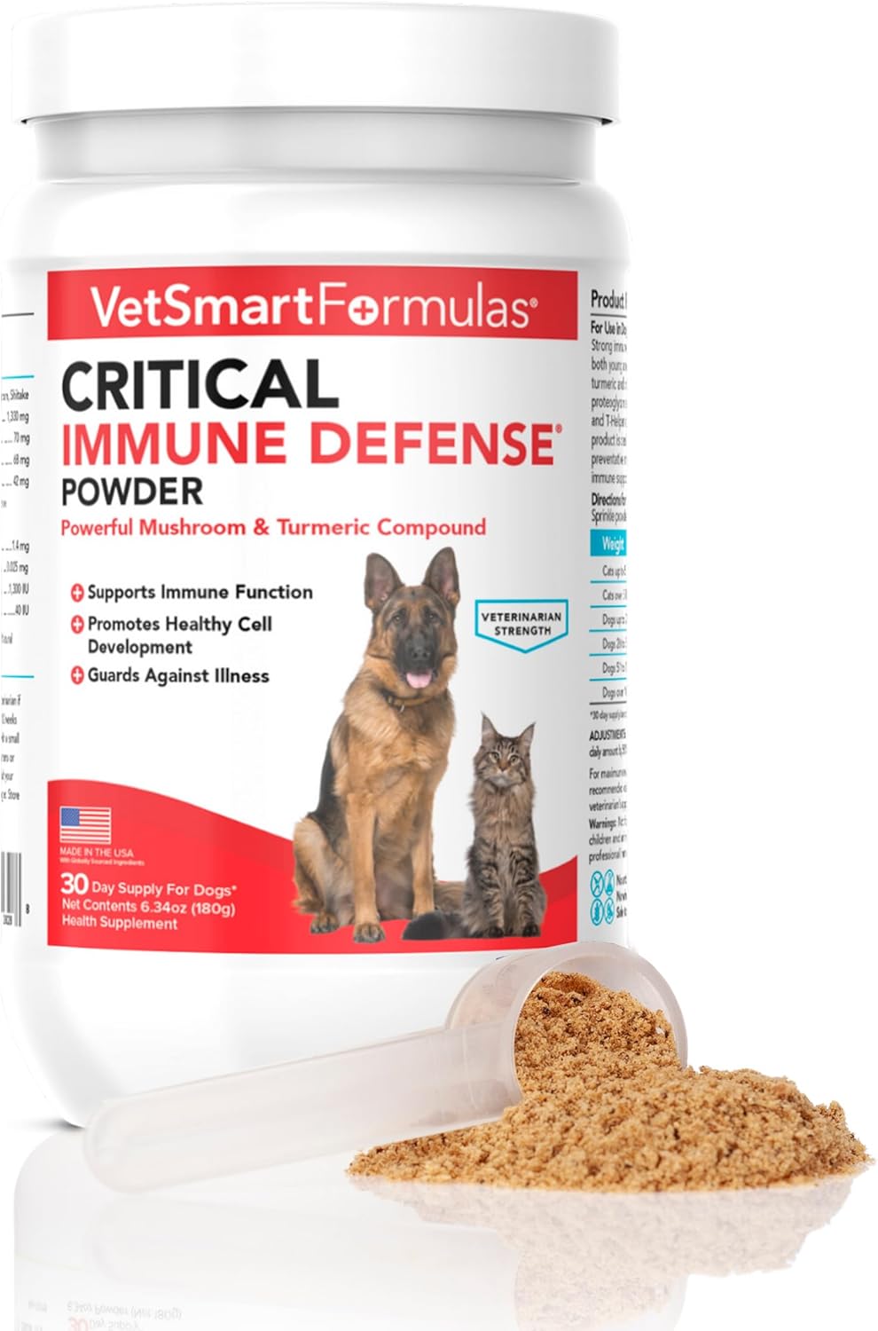 Critical Immune Defense for Dogs & Cats - Natural Formula