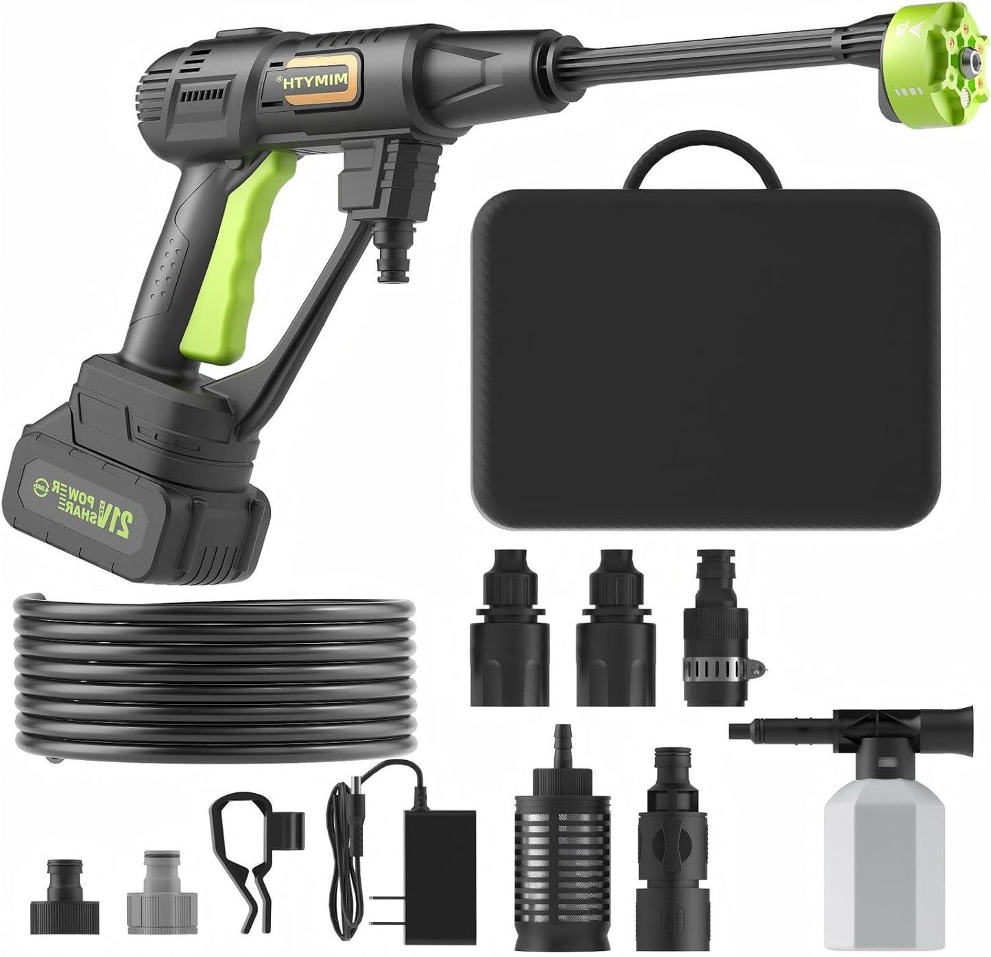Cordless Pressure Washer with 990PSI Power for Home and Garden