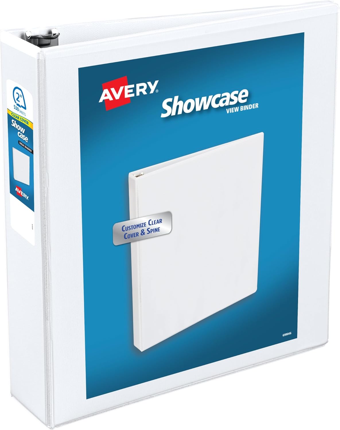 Avery Economy Showcase View 3 Ring Binder for Easy Organization