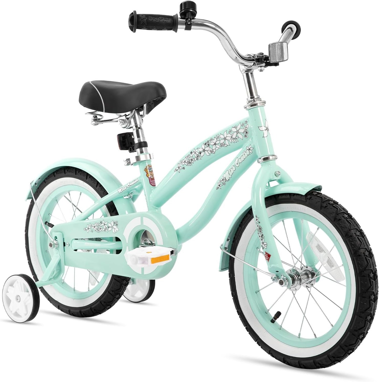 JOYSTAR Kids Cruiser Bike for Ages 2-7 with Training Wheels