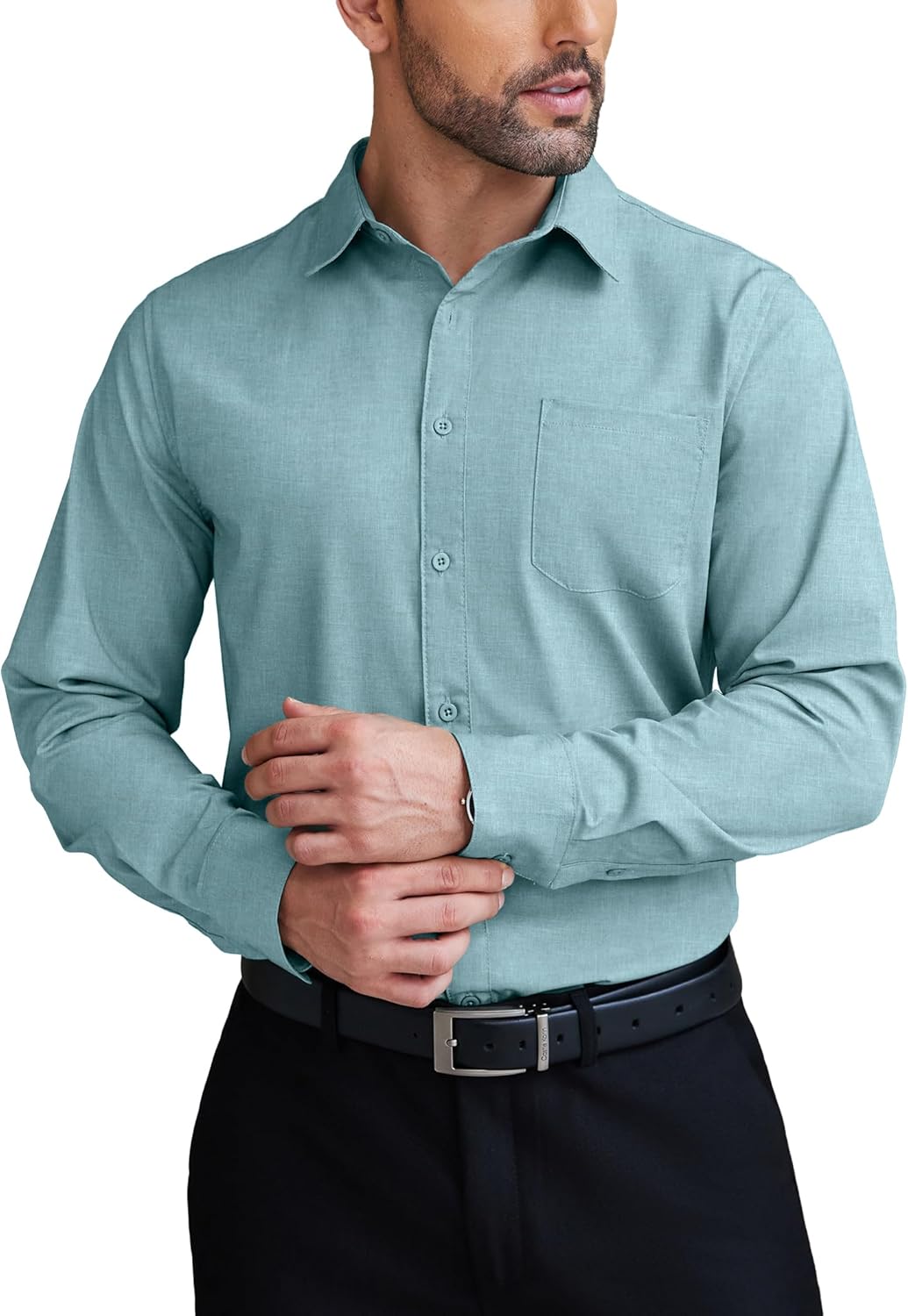 COOFANDY Mens Dress Shirts for Formal Business and Events