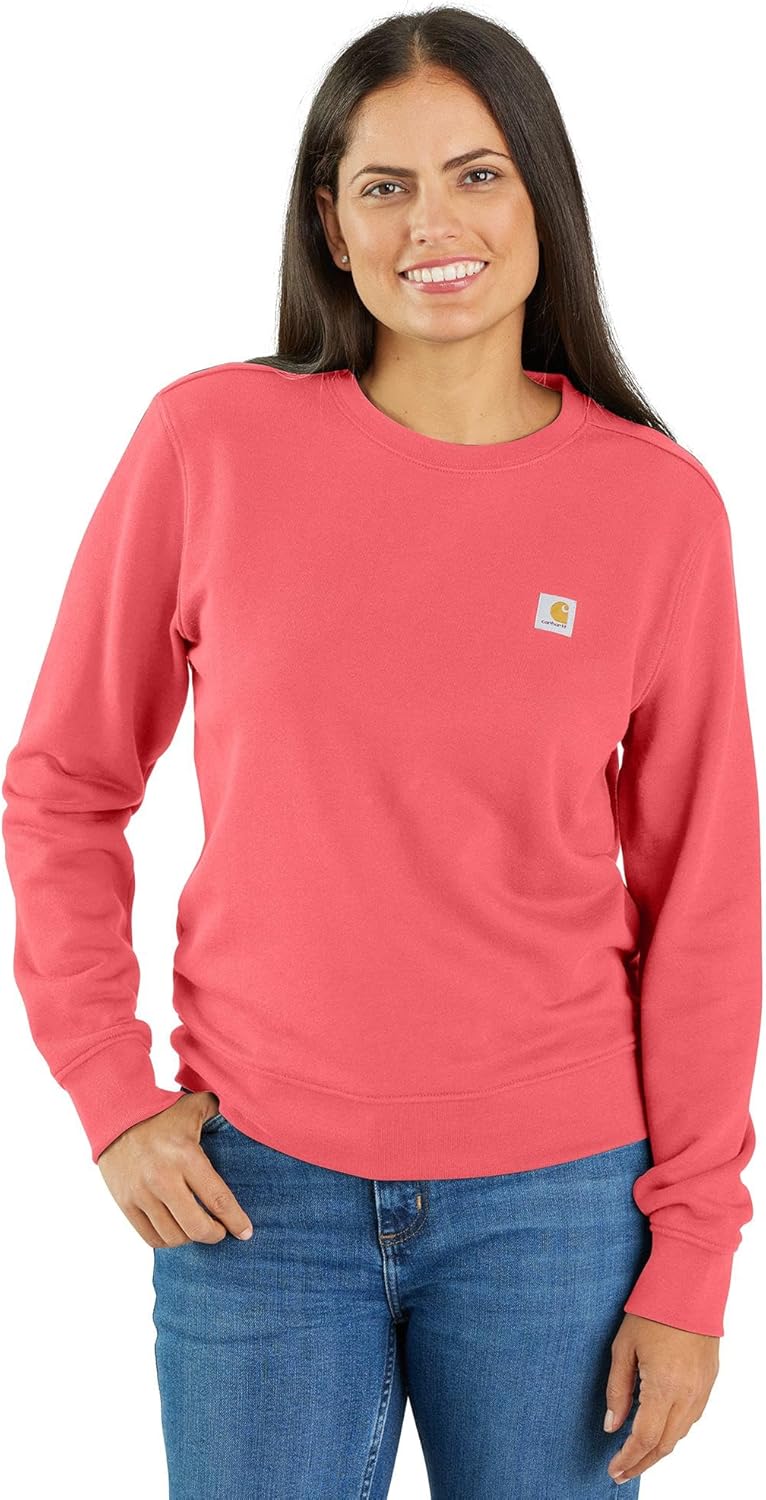 Carhartt Women's Relaxed Fit Midweight French Terry Crewneck