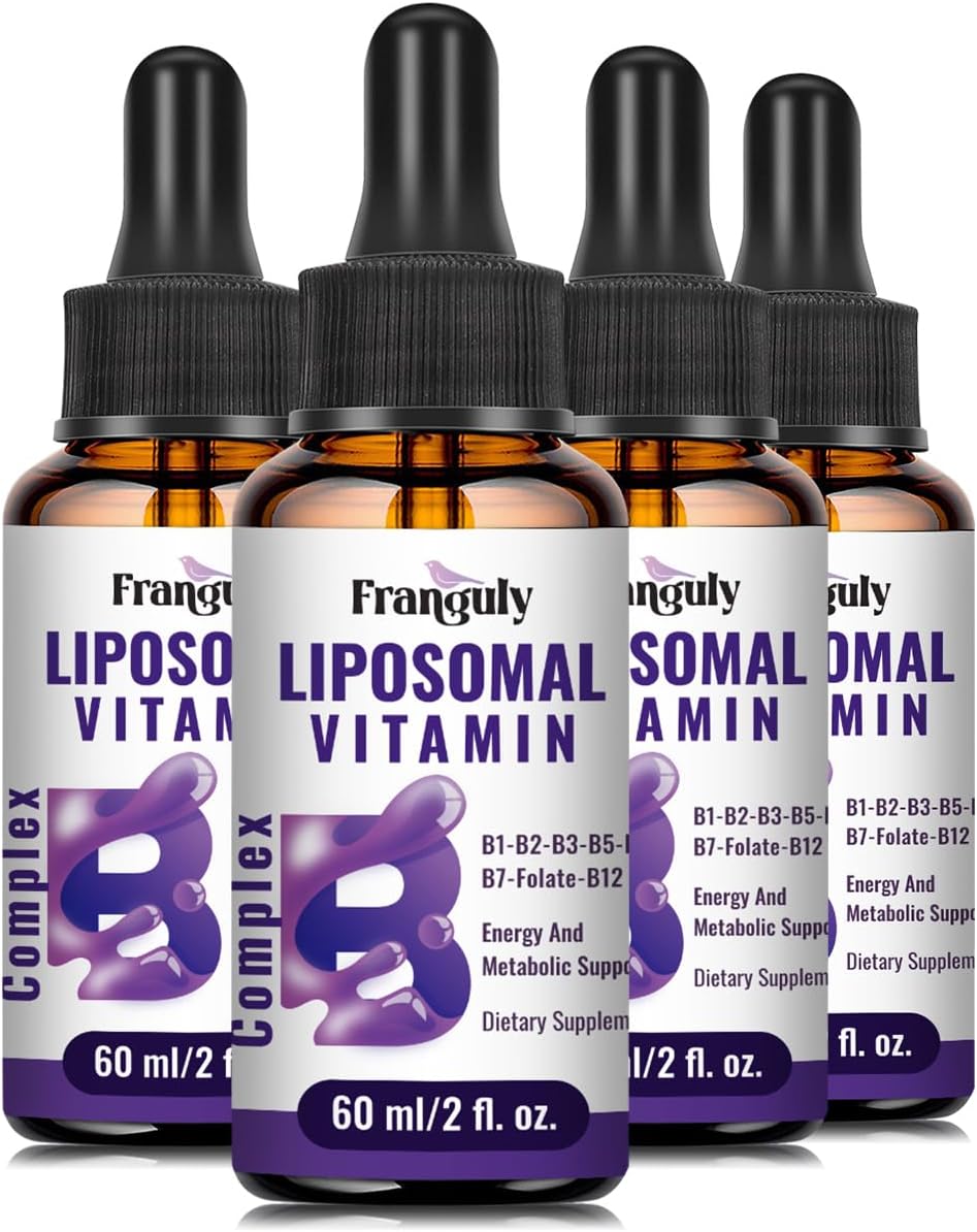 Liposomal Vitamin B Complex Liquid for Energy and Immune Support