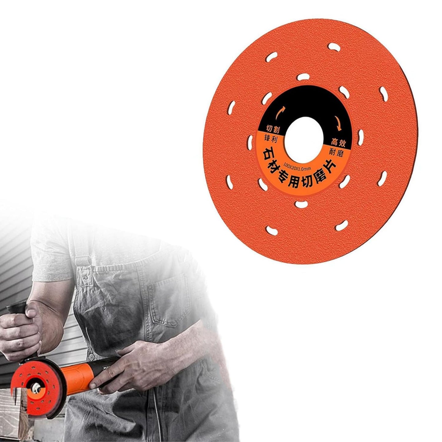 4 Inch Diamond Glass Cutting Disc - Precise Cuts