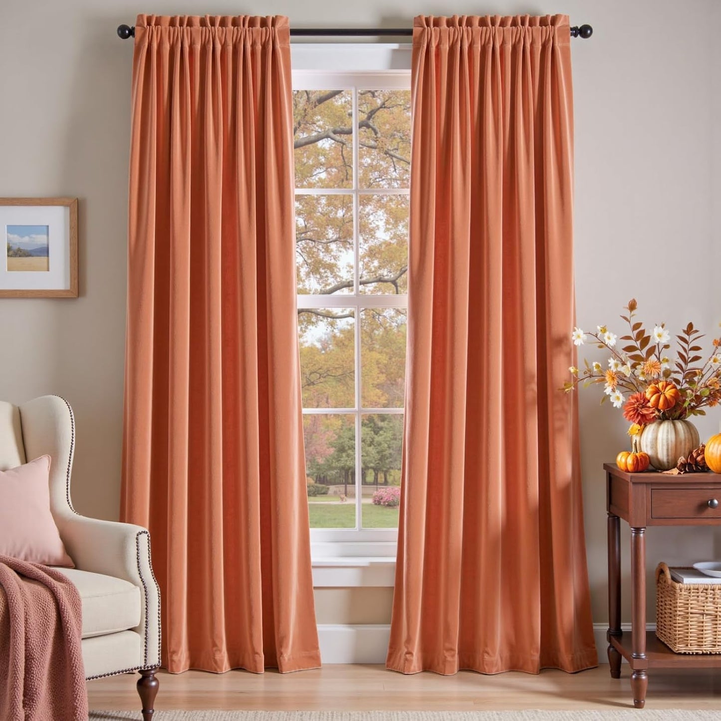 Lazzzy Blackout Velvet Curtains for Luxurious Living Rooms