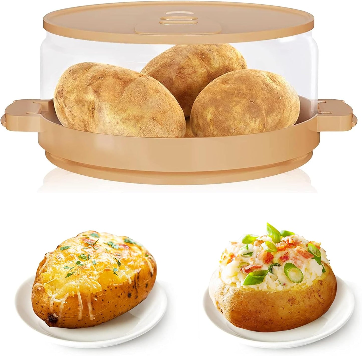 Quick Cook Microwave Potato Steamer